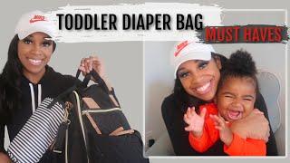 What's in my TODDLER diaper bag? || Must haves + Essentials