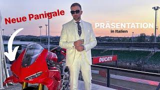 Vorstellung der neuen Ducati Panigale V4 in Misano, Italien