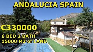 FANTASTIC COUNTRY PROPERTY FOR SALE IN gRANADA, ANDALUCIA, SPAIN