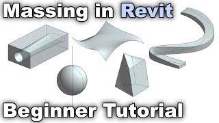 Massing in Revit - Beginner Tutorial