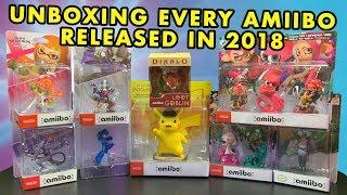 UNBOXING EVERY AMIIBO RELEASED IN 2018!!!