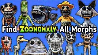 How To Get All Zoonomaly Morphs In Roblox Find Anomaly Zoo Morphs