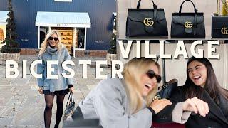 COME LUXURY SHOPPING WITH US AT BICESTER VILLAGE - Bestie Designer Shopping Day! Prada, Dior, Gucci