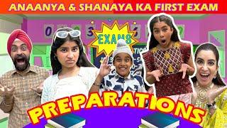 Anaanya & Shanaya's First Exam Preparations | RS 1313 VLOGS | Ramneek Singh 1313