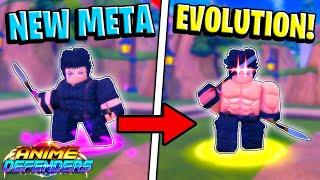 I EVOLVED THE NEW INSANE META in ANIME DEFENDERS UPDATE 2!