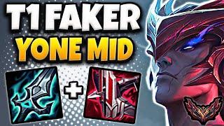 T1 Faker Yone vs Lucian [ MID ] Patch 14.15 Korea Grandmaster 