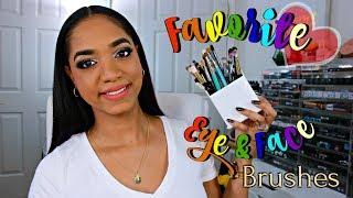 BRUSHES  Favorite Makeup Brushes  MUST HAVES for EYE & FACE