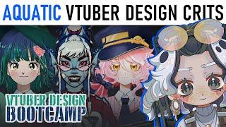 AQUATIC Vtuber Design Critiques 