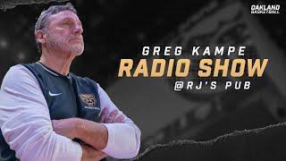 Greg Kampe Radio Show Presented by RJ's Pub | 12-2-2024