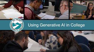 Writing Center Lesson: Using Generative AI in College