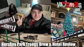 Vlogmas 2 Hershey Park during the holiday & Troegs Brewery PA