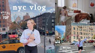 nyc vlog: walk the entire length of manhattan with me, fall weekend in my life, chat with me