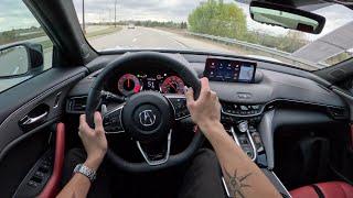 2023 Acura TLX A-Spec - POV Driving Review