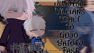 Jujutsu Villians react to Gojo Satoru Past || Season 2 || Jujutsu Kaisen react