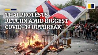 Thailand sees overwhelmed hospital morgues and renewed protests amid biggest Covid-19 outbreak