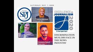 SPJNE/SPJ Diversity Committee Zoom discussion on discrimination Muslims face in the news industry