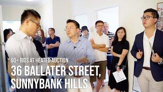 60+ BIDS at HEATED Auction | 36 Ballater Street, Sunnybank Hills