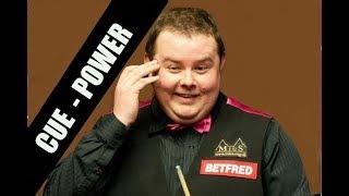 STEPHEN LEE!!! SHOWING HIS CUE POWER SNOOKER CLASSICS CB