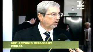 Dep. Antonio Imbassahy (PSDB-BA) fala sobre sua expectativa para o novo mandato