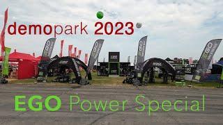 EGO Power Akku System, Demopark 2023 EGO Power Special