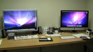 Apple 30" Cinema Display vs. 27" Quad Core iMac