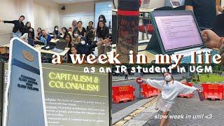 a week in my life as an International Relations student in UGM