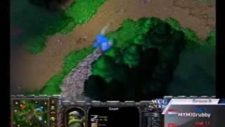 "WCG 2008 Grand Final WarCraft III Grubby vs infi