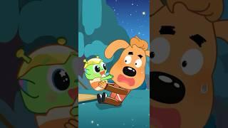 Sheriff Labrador Takes Care of Baby Alien #shorts #kidscartoon