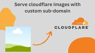 Cloudflare images with custom domain