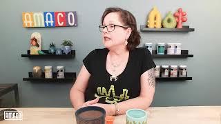 Glazing with AMACO: Satin Mattes and resist designs