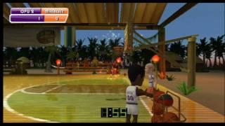 Hall of Fame Ultimate Hoops Challenge (Wii) Three Point Contest