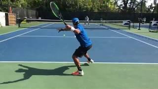 Tennis training: Coach And former top 100  ATP player Brian Dabul (Federer, Nadal, Djokovic)