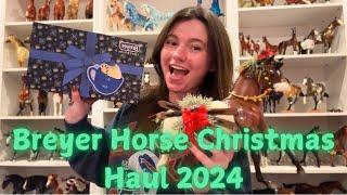 Breyer Horse Christmas Haul 2024