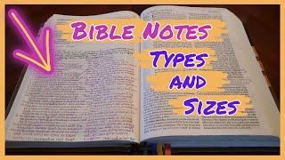 Types of Bible Notes (Bible Note Taking Systems Part 1)
