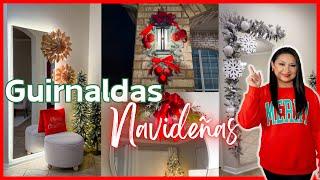 Guirnaldas NAVIDEÑAS para DECORAR / Christmas garland DIY / Navidad 2024