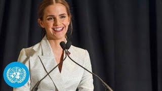 Emma Watson at the HeForShe Campaign 2014 - Official UN Video