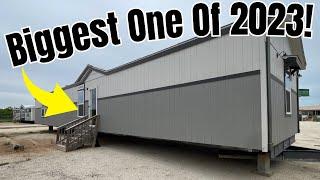 I Found The #1 BIGGEST Single Wide Of 2023… Maybe EVER! | Mobile Home