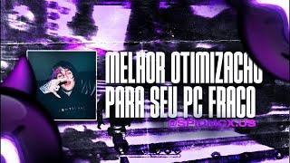 A MELHOR OTIMIZAÇÃO PARA SEU PC FRACO  GANHE FPS EM JOGOS   DIMINUIR INPUT LAG   FREEFIRE