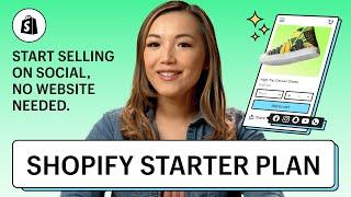 How to sign up for a Shopify Starter Plan || Shopify Help Center