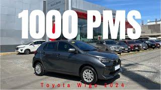 Toyota Wigo 2024 1000 PMS #preventivemaintenance #toyotawigo2024 #toyotawigo
