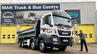 MAN TGS 35.420 Tipper Truck 8x4 - Full Tour & Test Drive