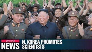 Kim Jong-un promotes 103 scientists that developed 'powerful new weapon system': KCNA