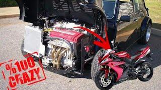 Crazy motorcycle Engines Swap -   When Mechanics lose their Mind Part. 2 