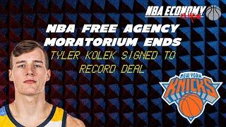 NBA Free Agency Moratorium Ends | Tyler Kolek Signs Record Deal