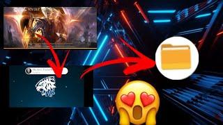 How to edit your own mobile legend intro using file manager | STT Series