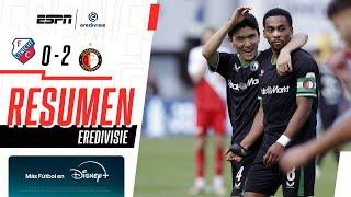 Resumen I Utrecht 0-2 Feyenoord I Eredivisie I Feyenoord se impone con goles de Carranza y Timber