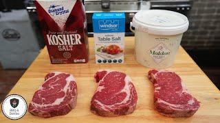 What Salt to Use on a Steak? Sea Salt vs  Kosher Salt vs  Table Salt