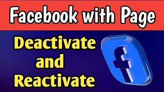 How to Deactivate Facebook Account in Tamil | Reactivate Facebook Account | Facebook Deactivate