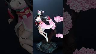 Demon Slayer :  Kimetsu no Yaiba Nezuko - esculpir figura de arte de arcilla de anime