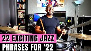 22 JAZZ PHRASES FOR 2022 | Jazz Drummer Q-Tip of the Week